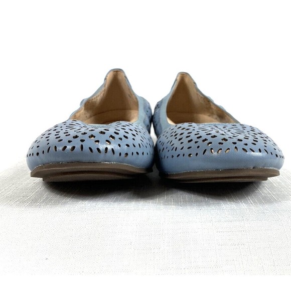 Vionic Womens Callisto Blue Laser Cut Ballet Flats Arch Support Comfort Size 6M - Picture 5 of 12